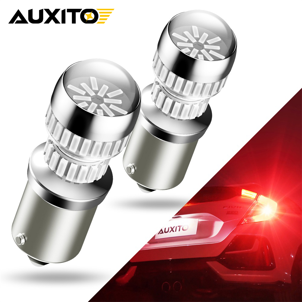 Ludwigia Super Red - AUXITO 2Pcs 1156 P21W Ba15s LED