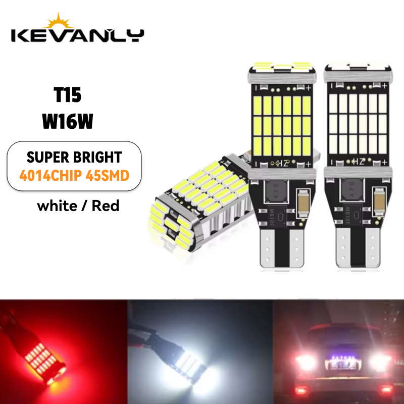 Ludwigia Super Red - 2pcs T15 Reverse Light W16W Led