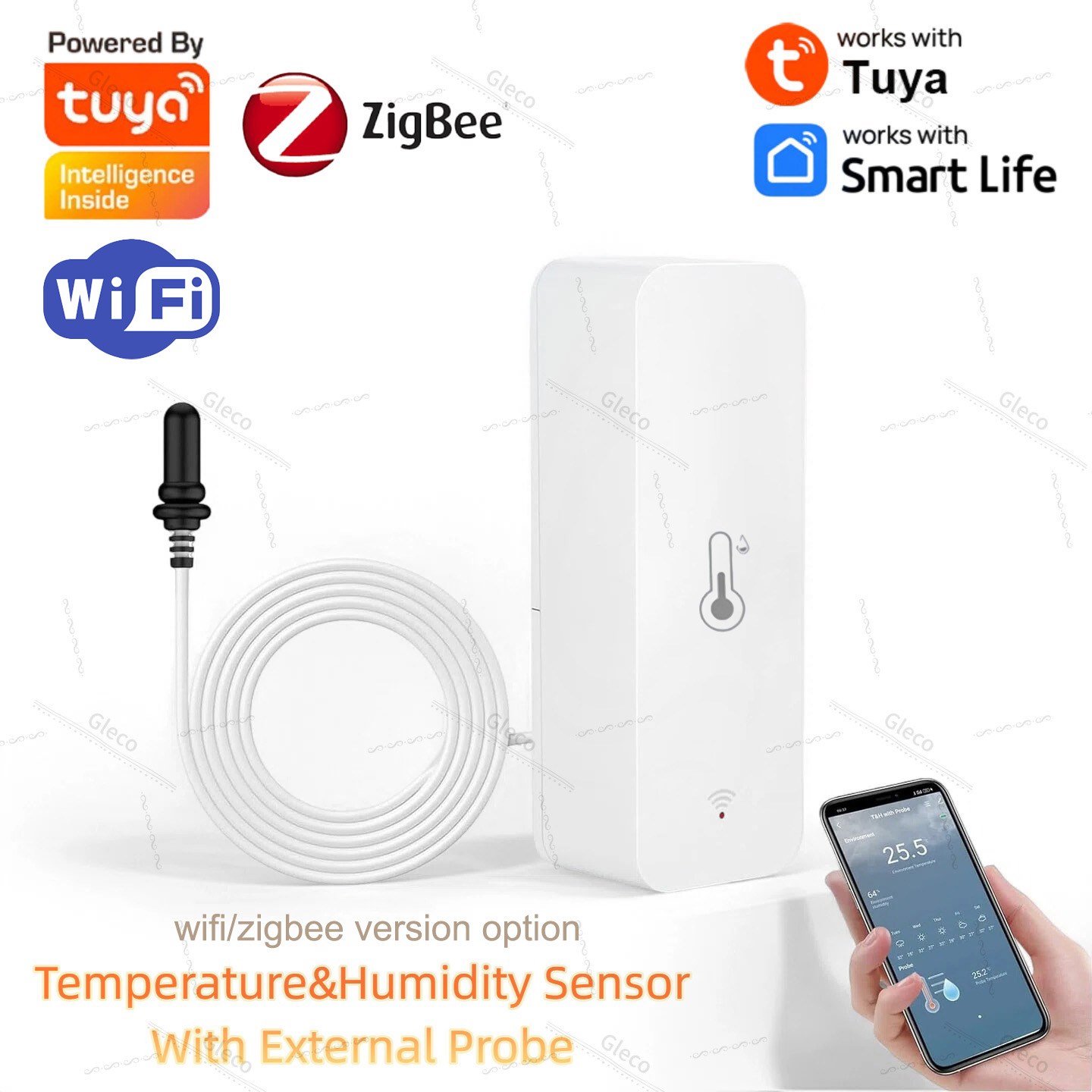 Aquarium Plant Original - Tuya Wifi Zigbee Temperature and Humidity