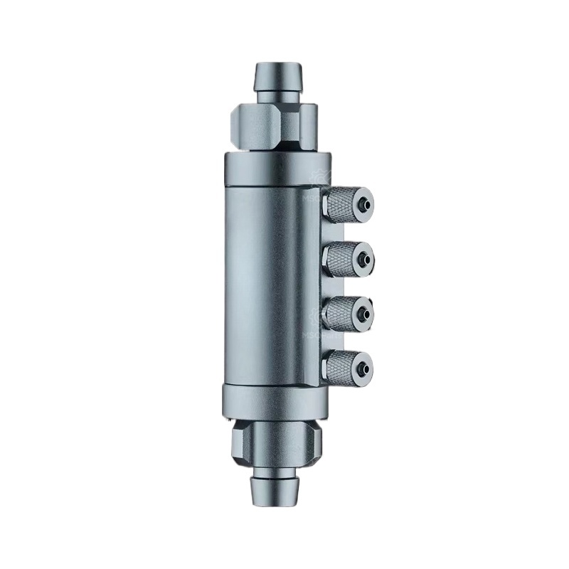 Aquarium Plant Fertilizer - 4-Port Dosing Splitter Check Valves for