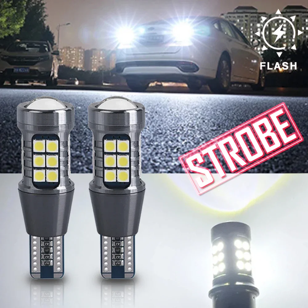 Ludwigia Super Red - W16W LED T15 2600Lm Strobe Reverse