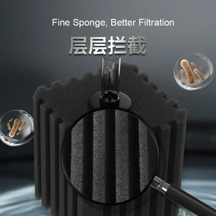 New Big Bio Sponge Filter for  - đánh giá và giá Aquarium Planted Filter