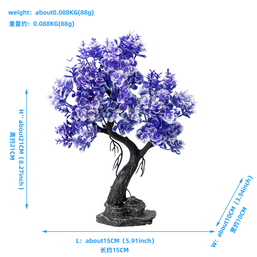 New Simulation Moss Tree Fish  - đánh giá và giá Aquarium Planted Sand