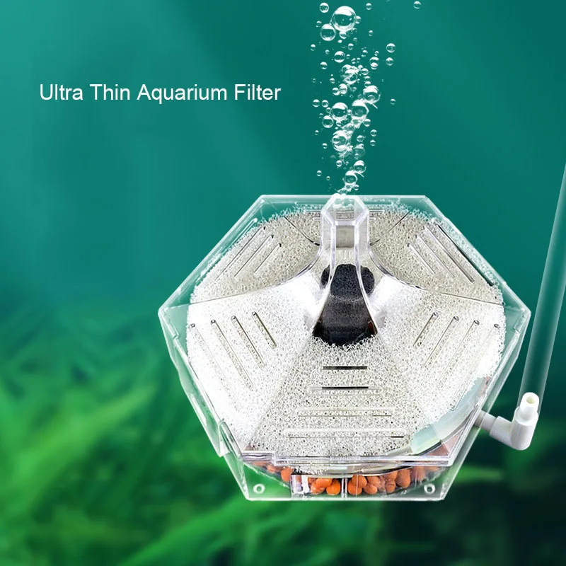 Super Thin Aquarium Fish Tank  - đánh giá và giá Aquarium Planted Filter