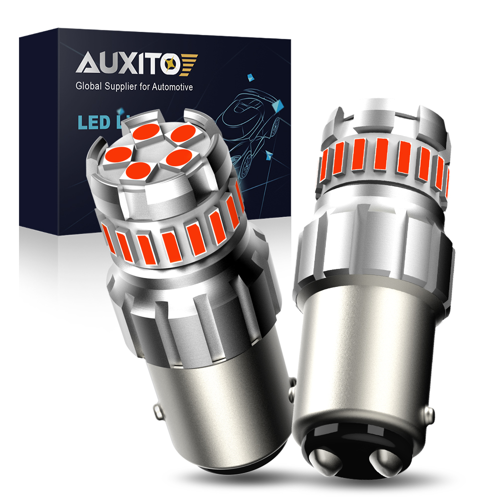AUXITO 2Pcs Red 1157 P21/5W BA - đánh giá và giá Ludwigia Super Red