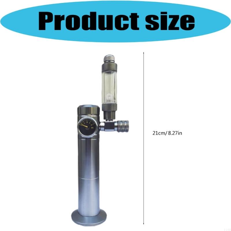 Bộ điều chỉnh CO2 bể cá mini F - đánh giá và giá Aquarium Planted Set Up