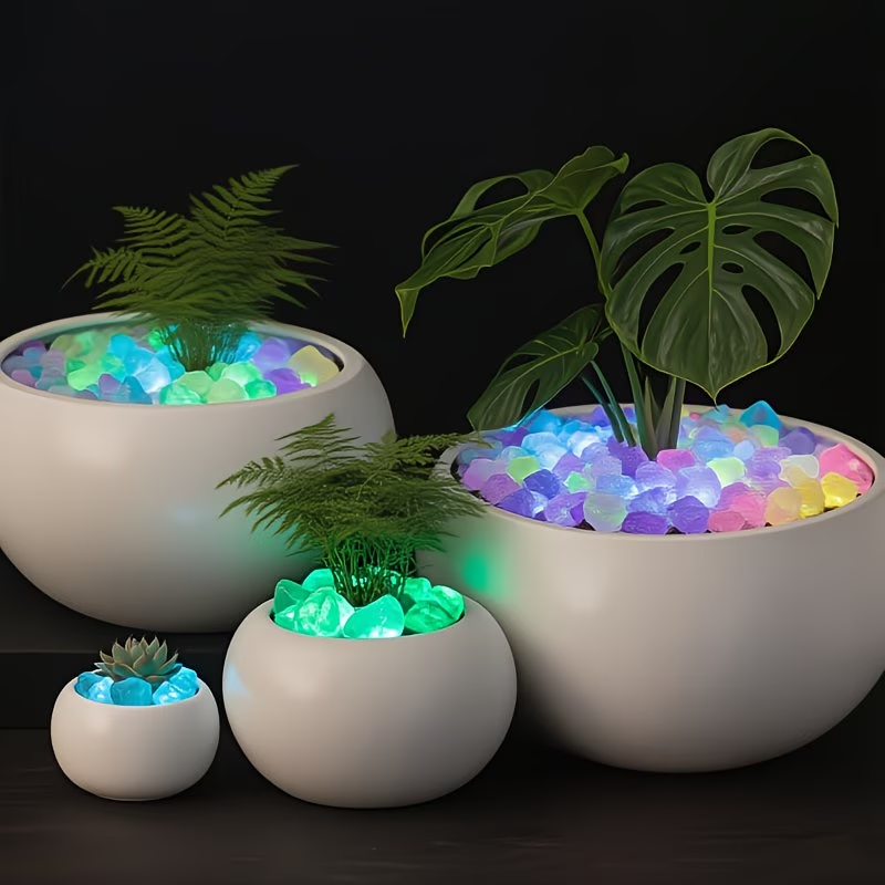 300PCS Luminous Pebble Set,0.9 - đánh giá và giá Planted Aquarium Equipment
