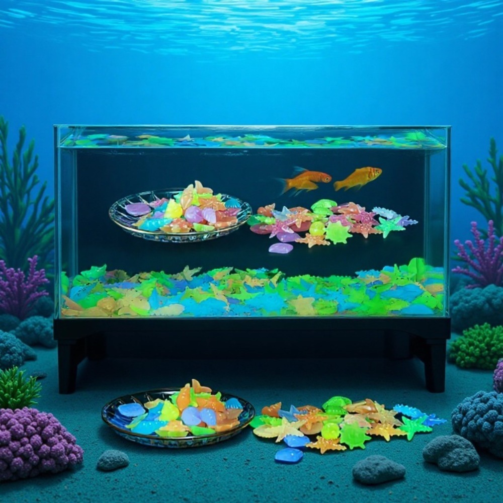 Glowing Luminous Ocean Stones  - đánh giá và giá Planted Aquarium Equipment