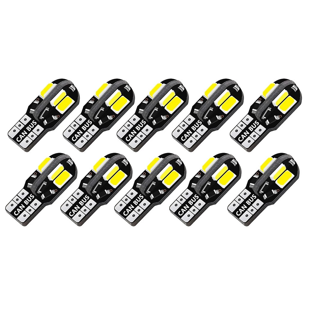 10x W5W T10 LED CANBUS No Erro - đánh giá và giá Ludwigia Super Red
