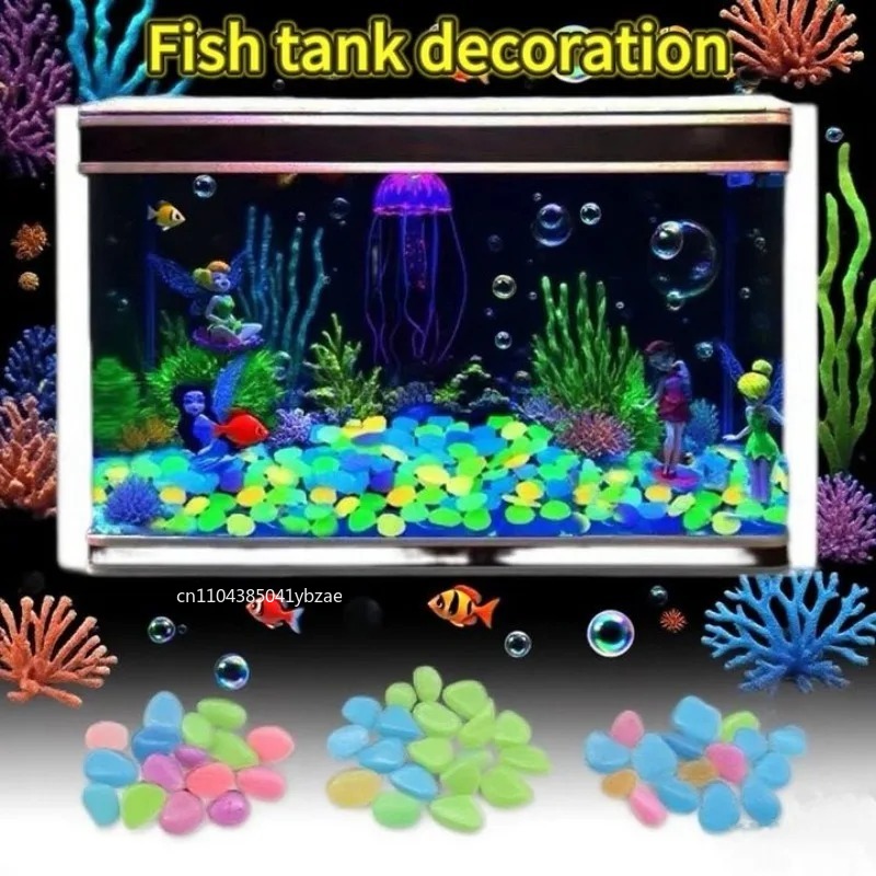 100-800pcs Glow in The Dark Pe - đánh giá và giá Aquarium Plant Original