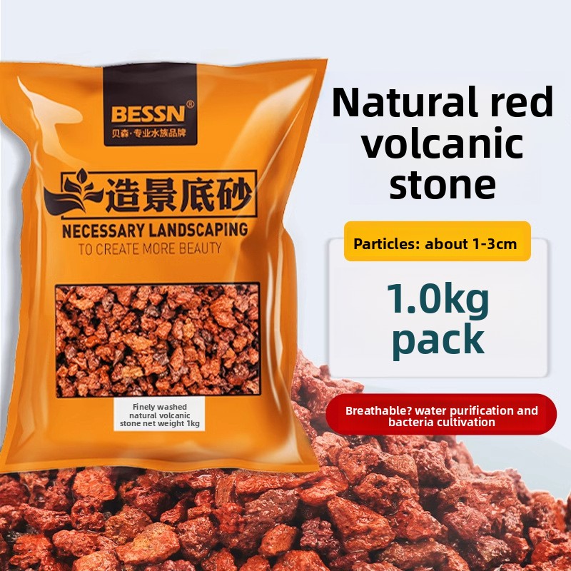 BESSN Volcanic Rock Aquarium S - đánh giá và giá Aquarium Planted Sand