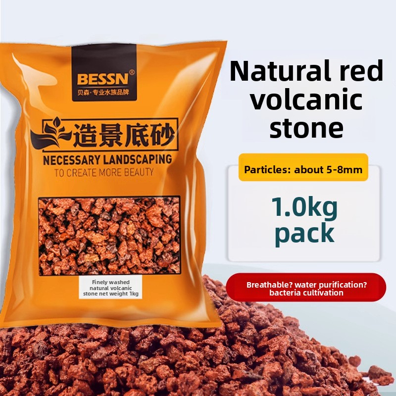 BESSN Volcanic Rock Aquarium S - đánh giá và giá Aquarium Planted Sand