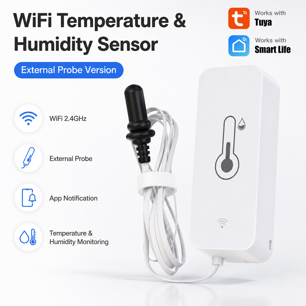Tuya WiFi Temperature Humidity - đánh giá và giá Aquarium Plant Original