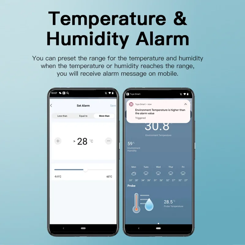 Tuya WiFi Temperature Humidity - đánh giá và giá Aquarium Plant Original