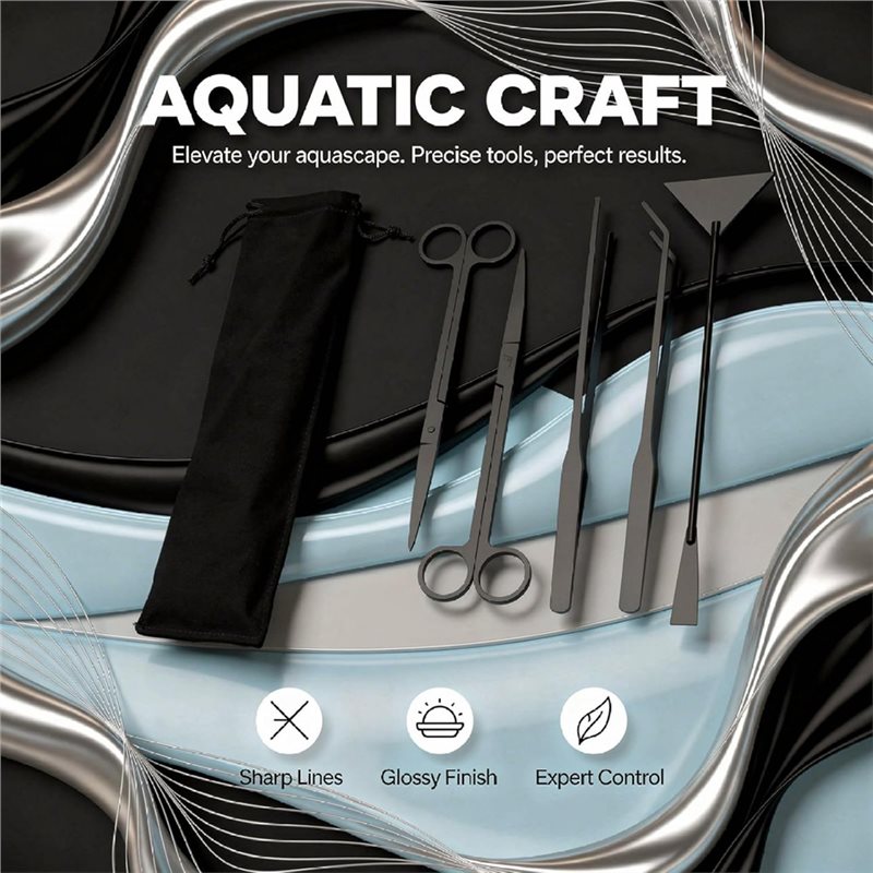 ABLK 5 Pcs Aquarium Tools Kit  - đánh giá và giá Aquarium Planted Sand