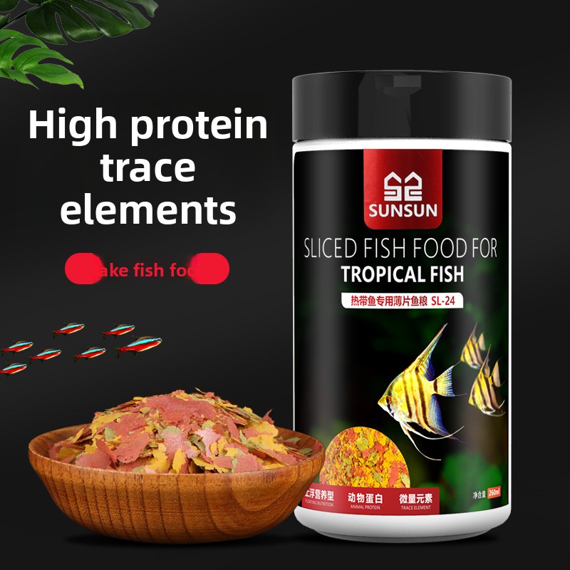 SUNSUN Premium Tropical Fish F - đánh giá và giá Tetra Food Tropical Flakes