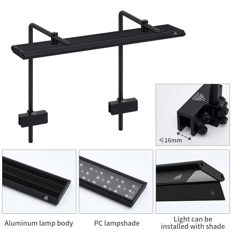 WEEK AQUA LED M Series RGB+UV  - đánh giá và giá Planted Aquarium Cycling