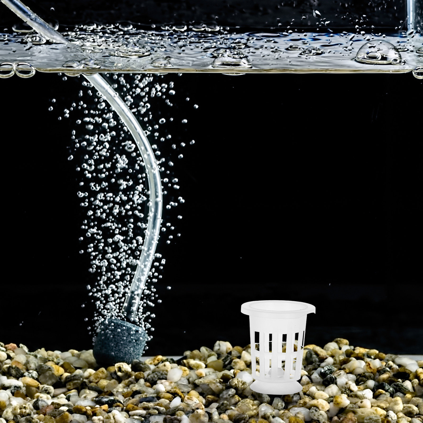 1Set Hydroponic Net Pot with S - đánh giá và giá Aquarium Plant Original