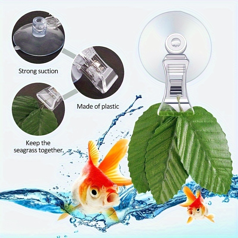 8pcs Fish Seaweed Clip Plant S - đánh giá và giá Planted Aquarium Equipment