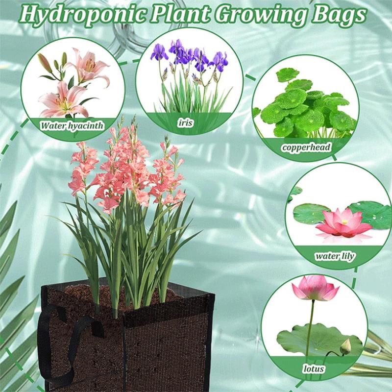 4 Pcs Black Mesh Pond Planting - đánh giá và giá Aquarium Plant Original