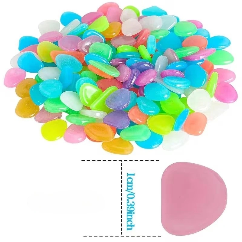 50-200pcs Glow in The Dark Peb - đánh giá và giá Aquarium Plant Original