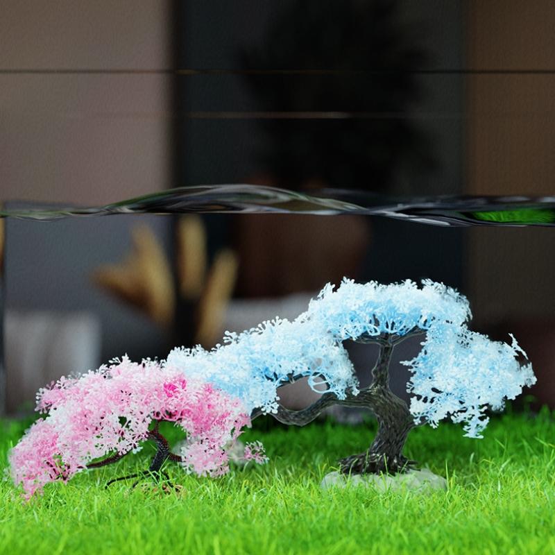 Simulated Tree Artificial Plas - đánh giá và giá Planted Aquarium Aquascape