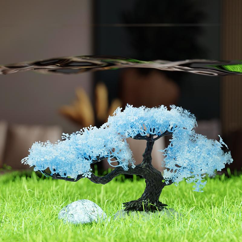 Simulated Tree Artificial Plas - đánh giá và giá Planted Aquarium Aquascape