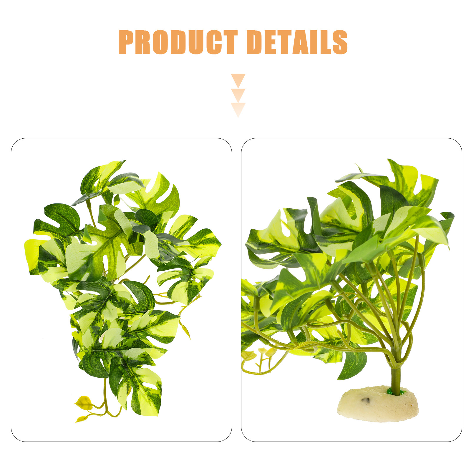 Lifelike Resin Reptile Terrari - đánh giá và giá Aquarium Planted Fish Tank
