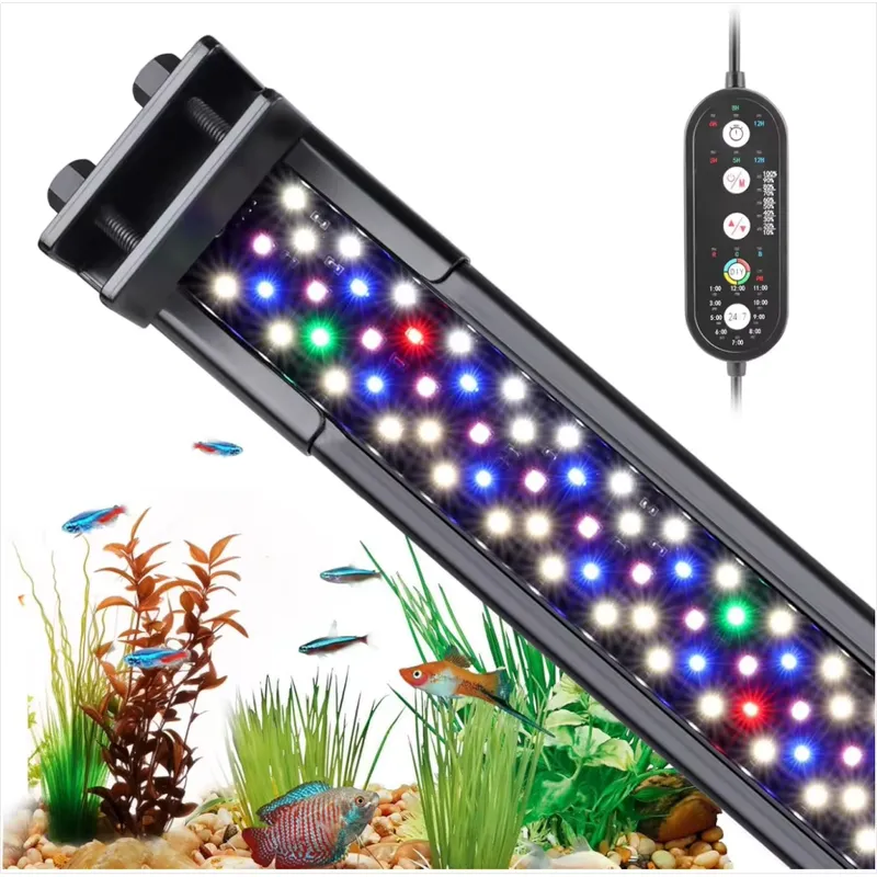 SIROKA 24/7 Full Spectrum Fish - đánh giá và giá Planted Aquarium Cycling