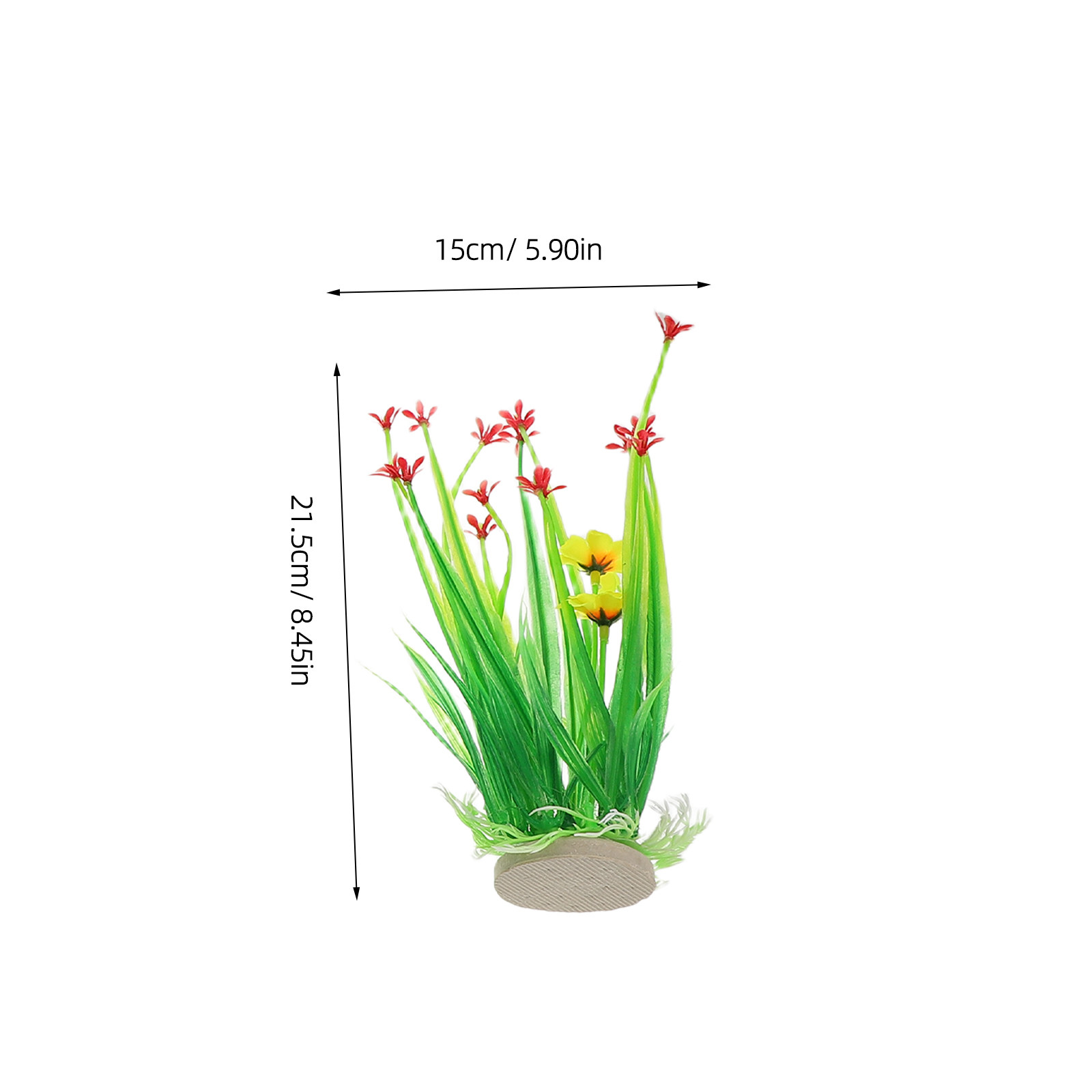 4pcs Artificial Aquarium Plant - đánh giá và giá Aquarium Planted Sand