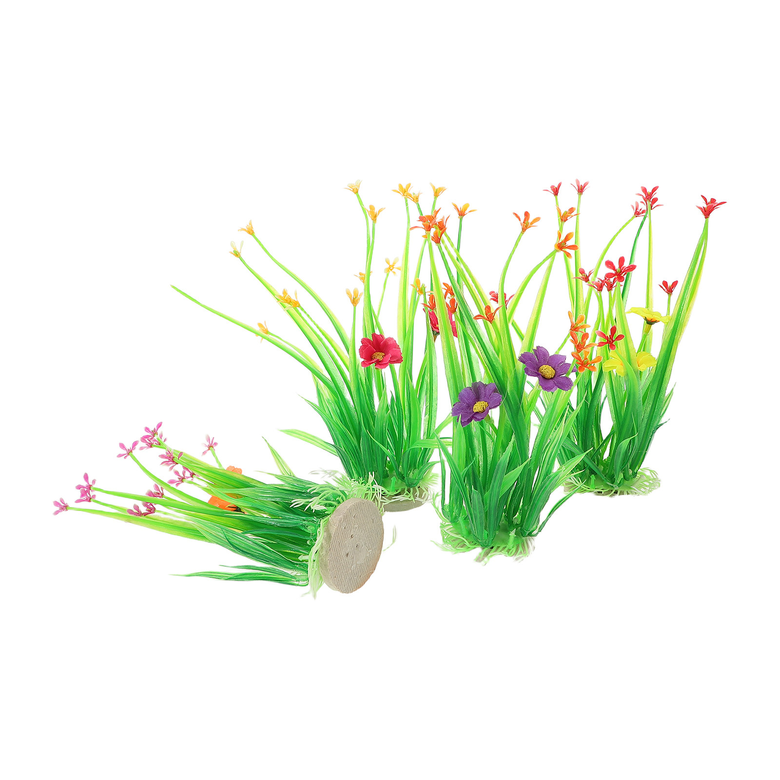 4pcs Artificial Aquarium Plant - đánh giá và giá Aquarium Planted Sand