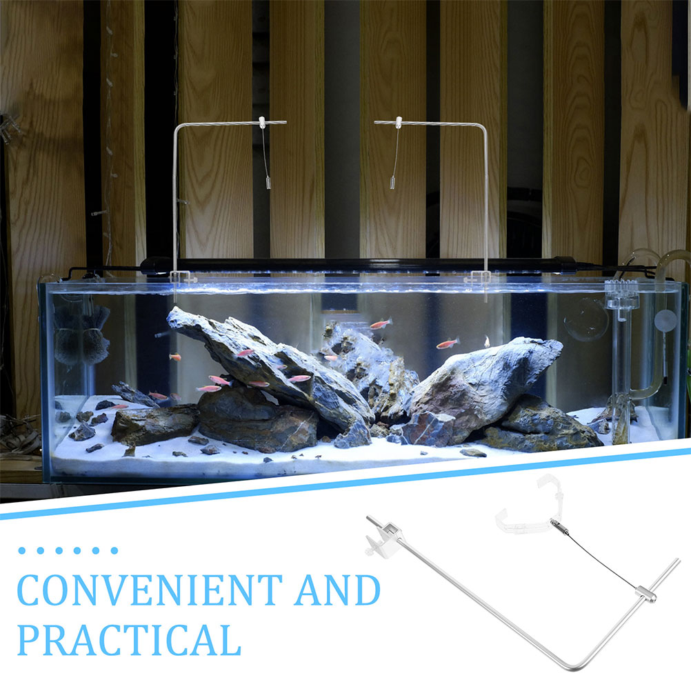 2pcs Aquarium Light Holder Wit - đánh giá và giá Aquarium Planted Fish Tank