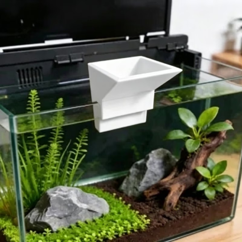 No Drill Mount Aquarium Water  - đánh giá và giá Aquarium Planted Set Up