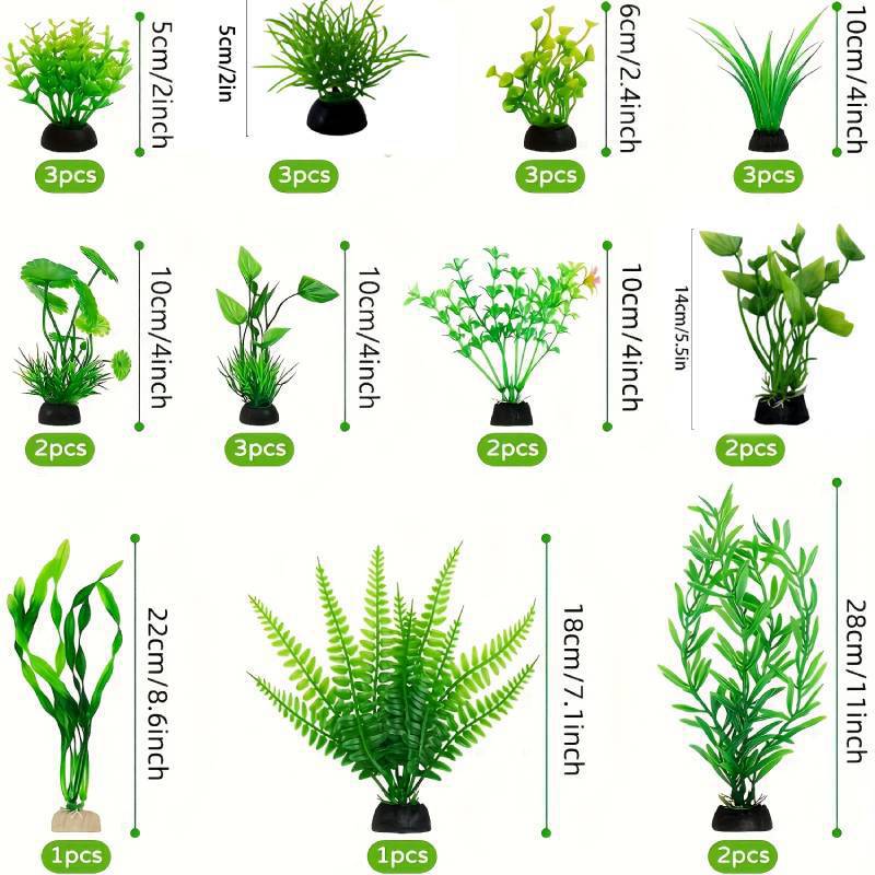 Aquarium Decor Set Artificial  - đánh giá và giá Planted Aquarium Aquascape