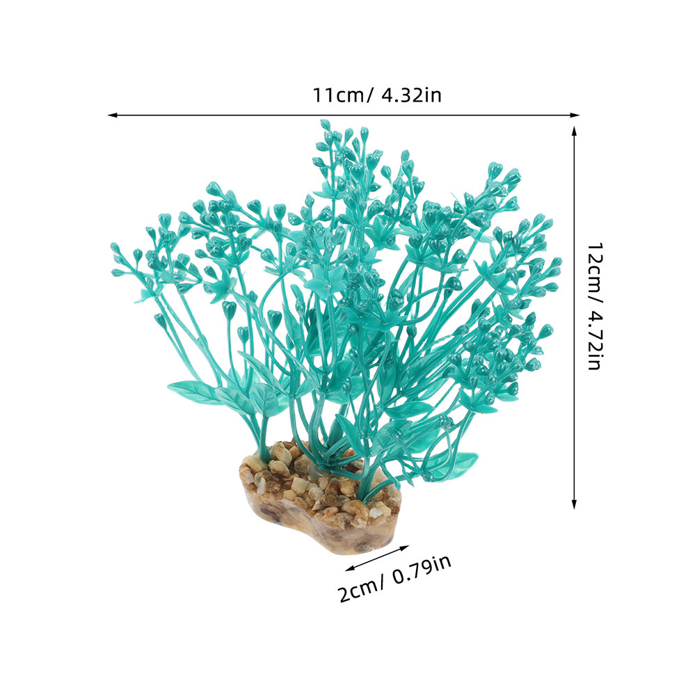2Pcs Plastic Aquarium Plants R - đánh giá và giá Aquarium Planted Set Up