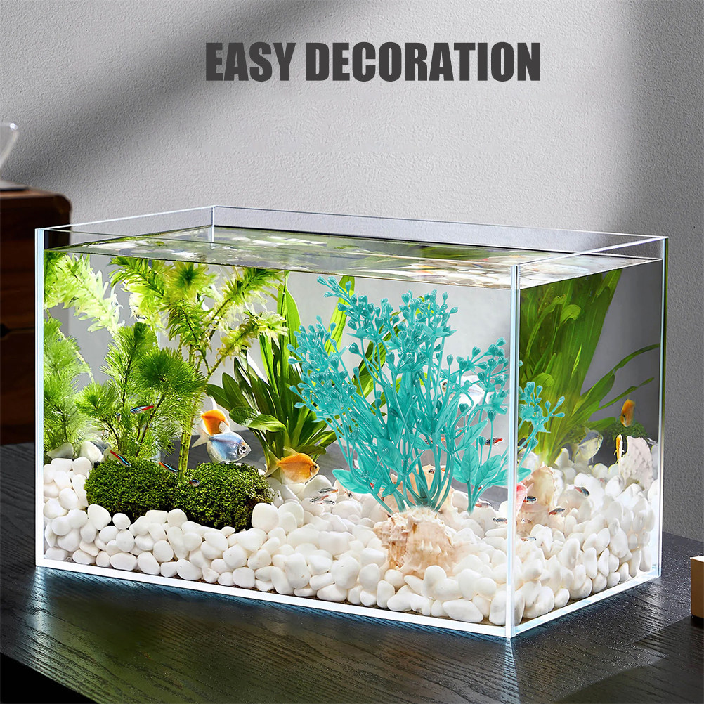 2Pcs Plastic Aquarium Plants R - đánh giá và giá Aquarium Planted Set Up